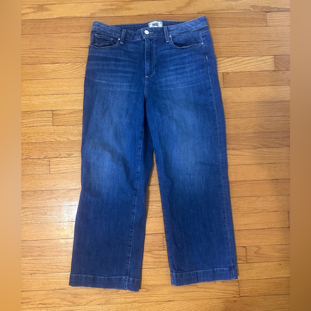 Sz 31 Anthropologie PAIGE Dark Blue Women Jeans